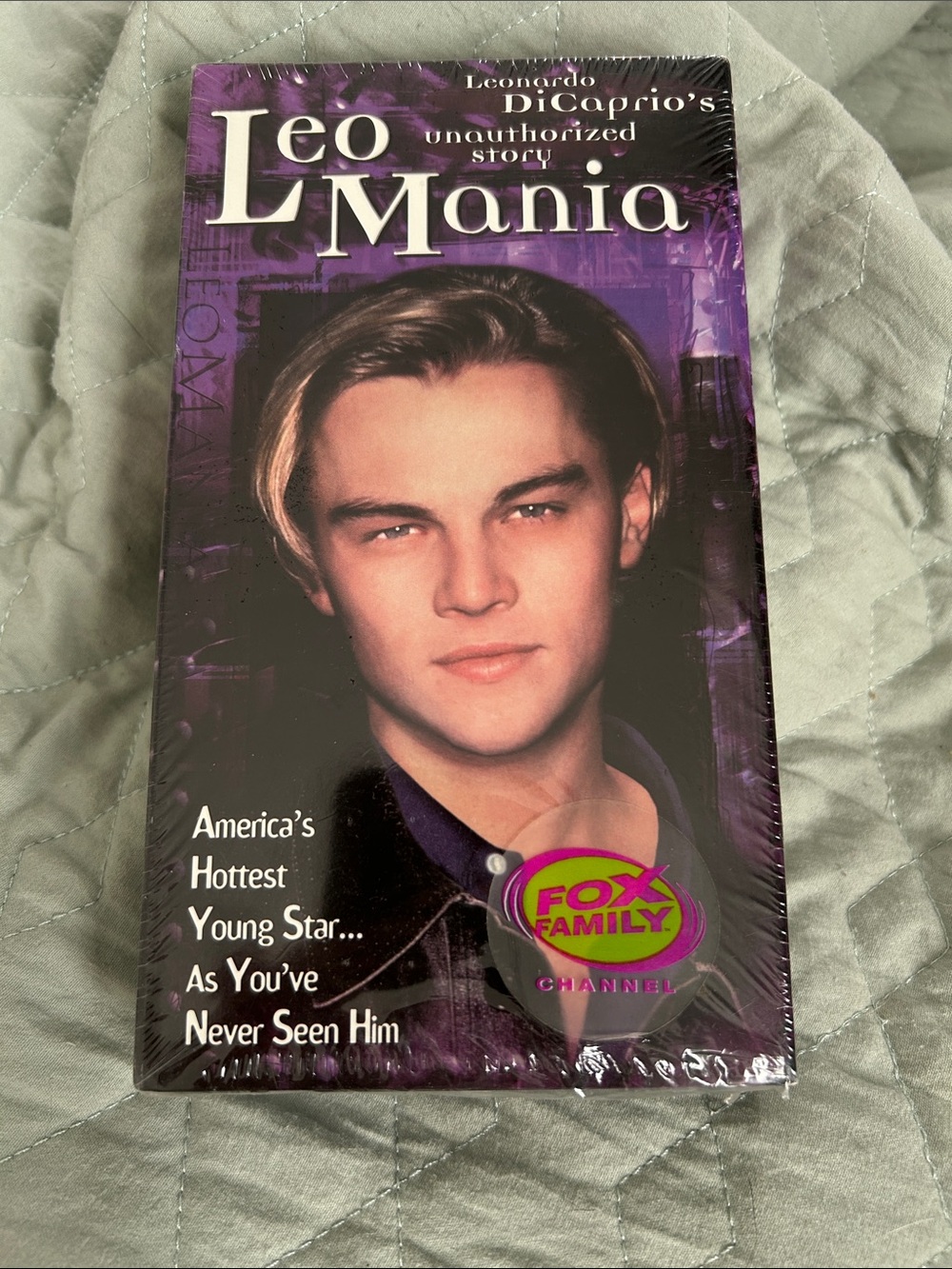 Original Never Opened VHS Tape of Leonardo DiCaprio